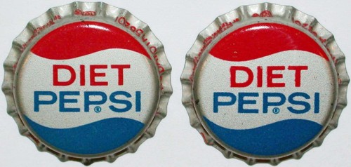 Soda pop bottle caps diet - bottle,
